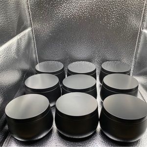 Nwot 9 piece candle tins